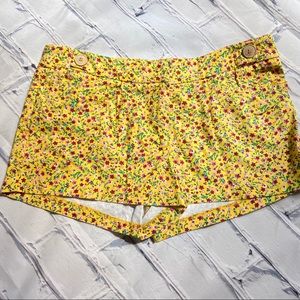 UO Pins and Needles Floral Shorts